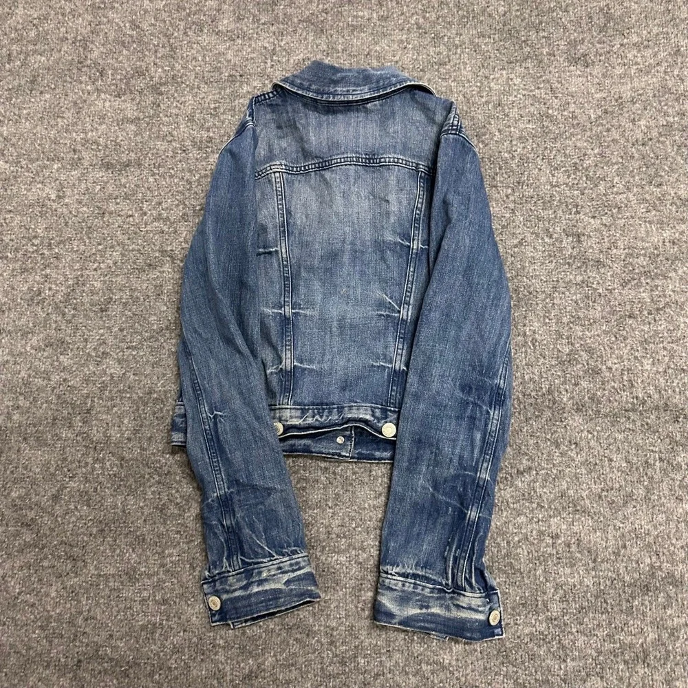 Levi Denim Jacket Womens XS Blue Trucker Cotton Slim Casual Jean Jacket 70270